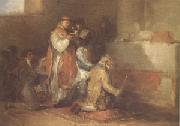 Francisco de Goya The Ill-Matched Couple (mk05) oil painting artist